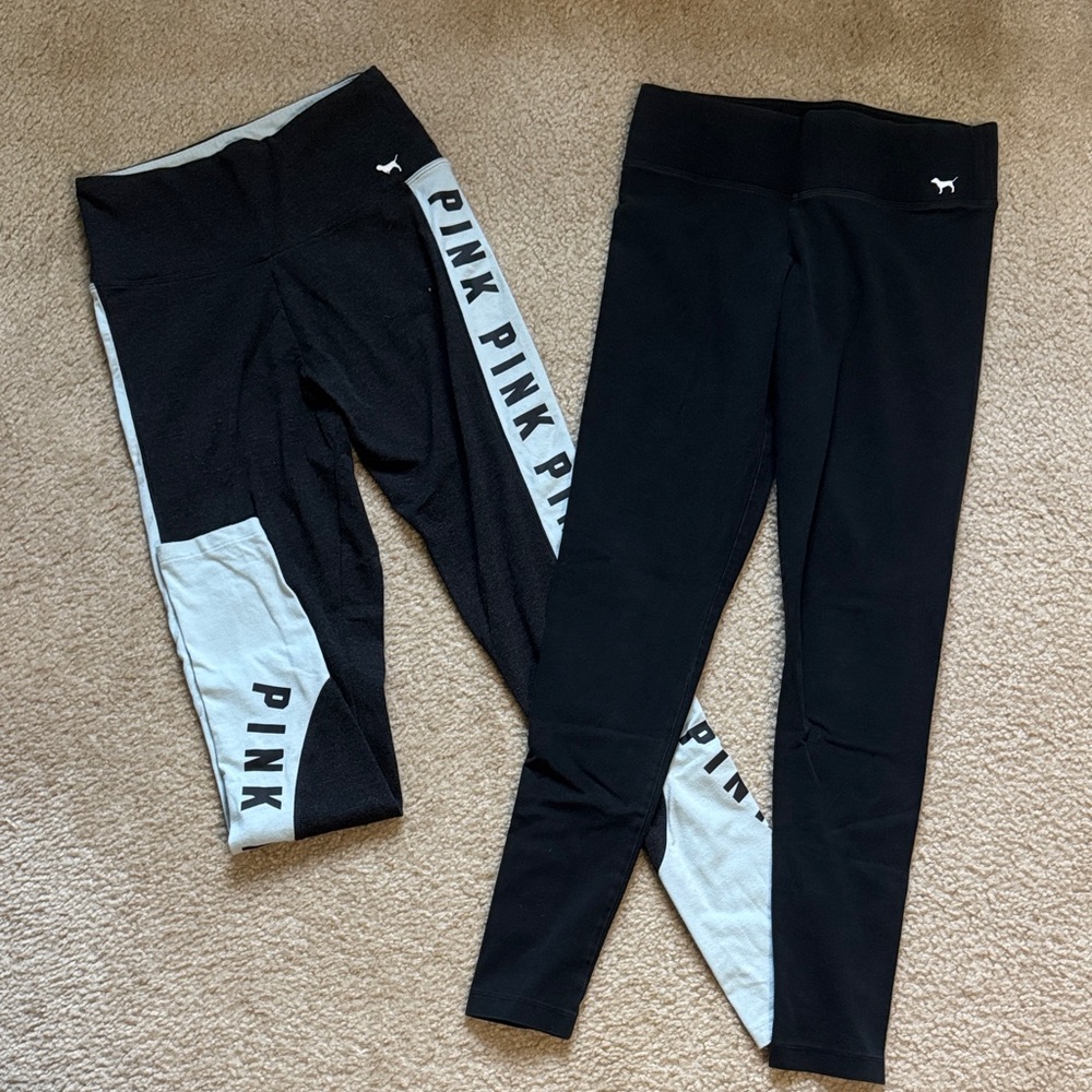 PINK Victoria's Secret Yoga Leggings - 2 pairs